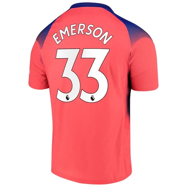 Camiseta Chelsea NO.33 Emerson Replica Tercera Ropa 2020/21 Naranja